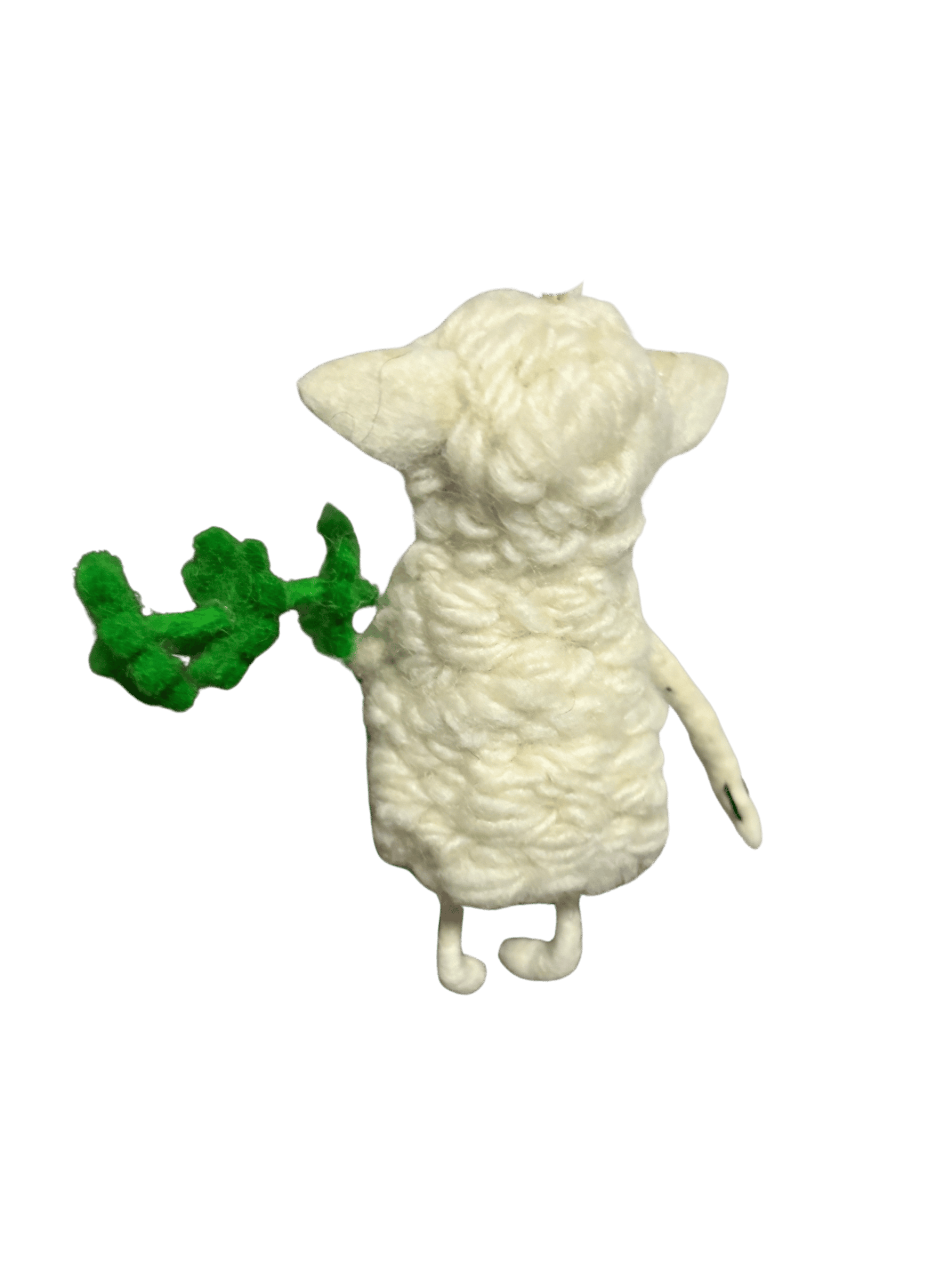 Lucky Little Lamb Wool Felt Doll