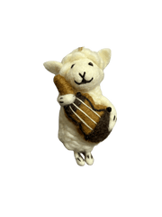 Little Melody Lamb Wool Felt Doll