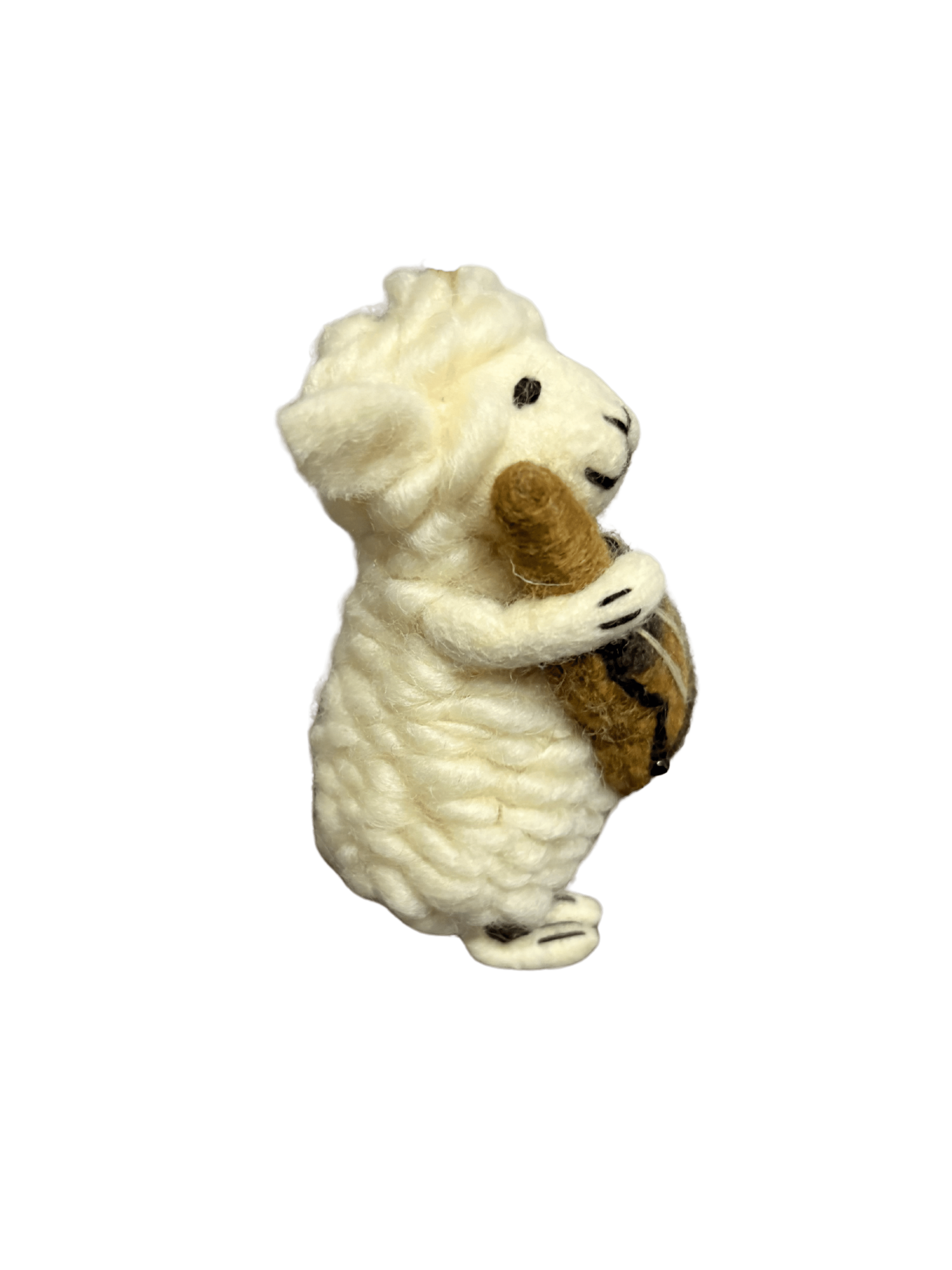 Little Melody Lamb Wool Felt Doll
