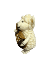 Little Melody Lamb Wool Felt Doll