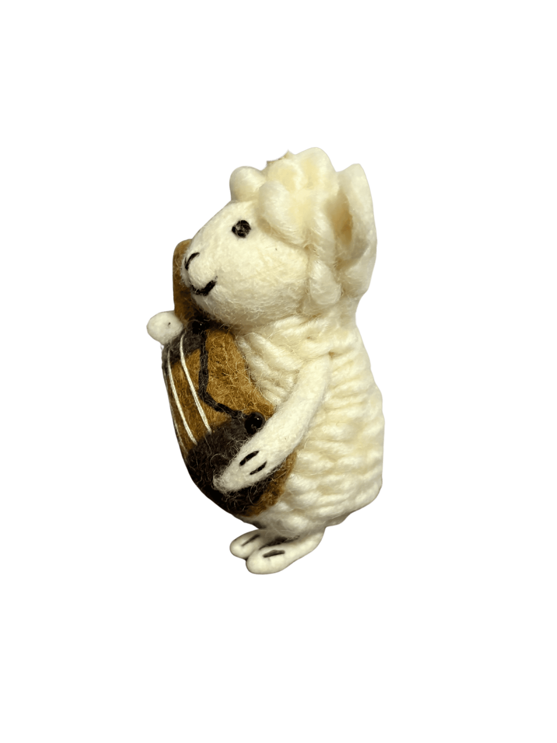 Little Melody Lamb Wool Felt Doll