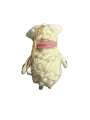 Little Waiting Lamb Wool Felt Doll