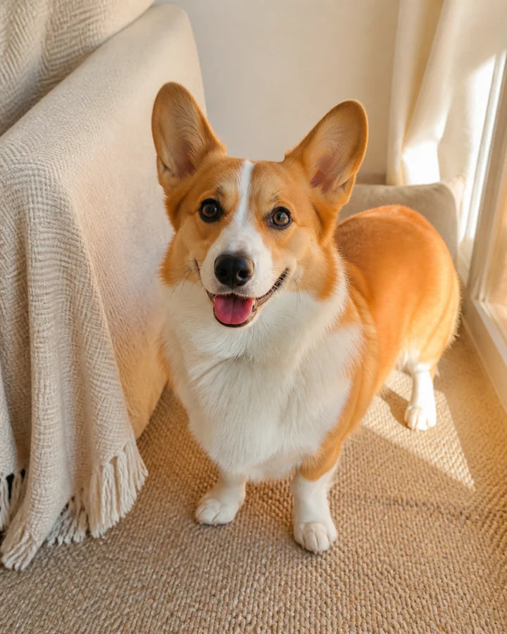 Happy Pembroke Welsh Corgi photo